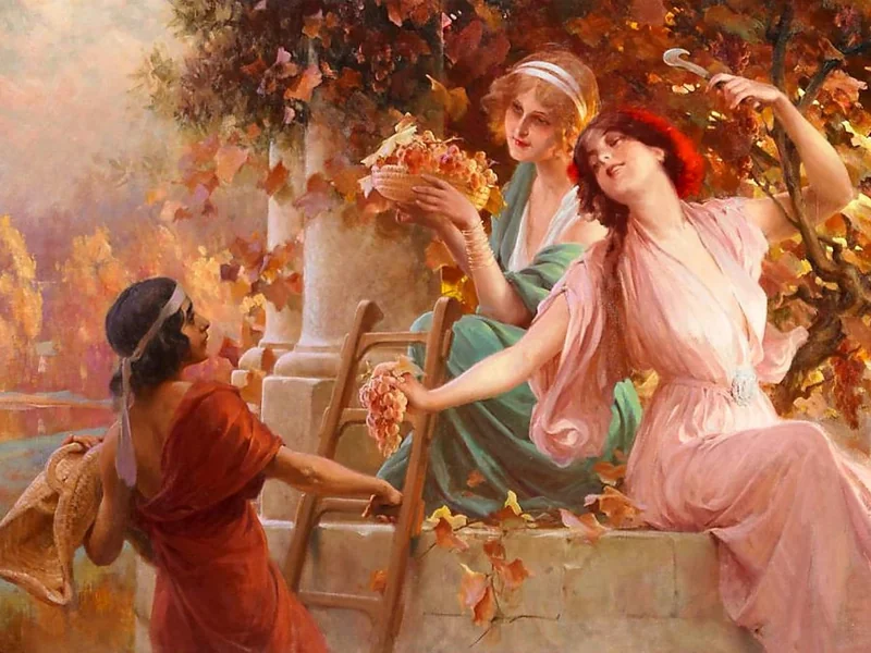 1864-Alois Hans Schram - Le bellezze del vintage